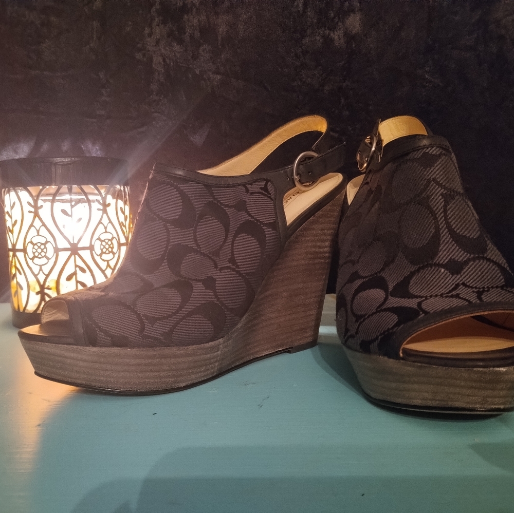Coach wedges